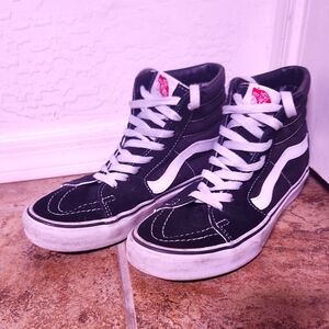 Vans Sk8-Hi Black Size 7 Mens 8.5 Womens